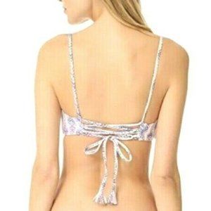 Eberjey Geo Garland Nadia Bikini Top Light Pink